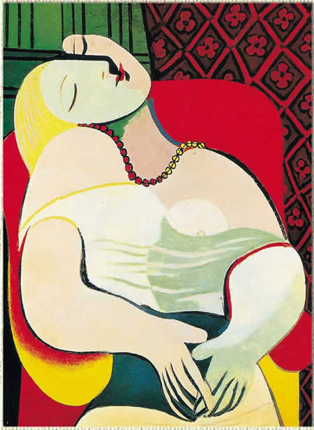 梦 毕加索 1932年 油画