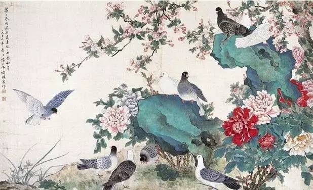 中国工笔花鸟画，如何体现“细节”注重写实？