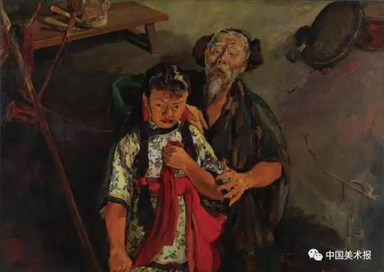 放下你的辫子

司徒乔

油画  125×178cm  1940年

中国美术馆藏