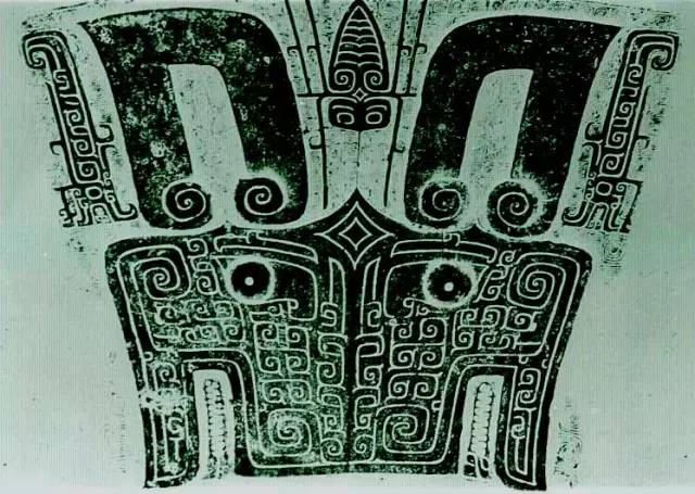 中国古代青铜器中上的神秘图纹