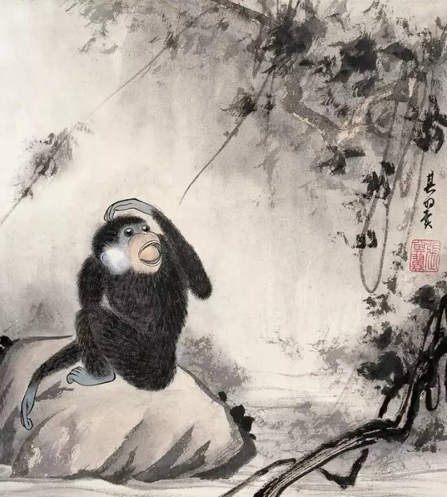 张其翼工笔画动物作品选