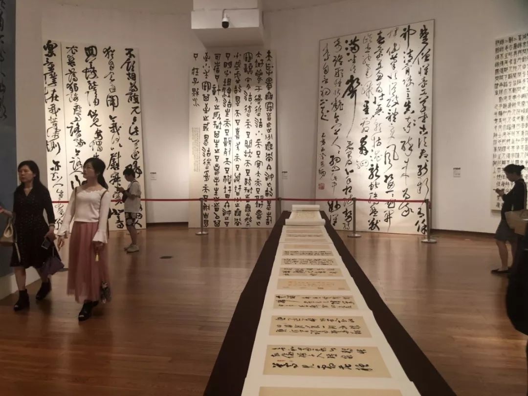 中国画与书法艺术学院书法专业的毕业生作品展作品欣赏